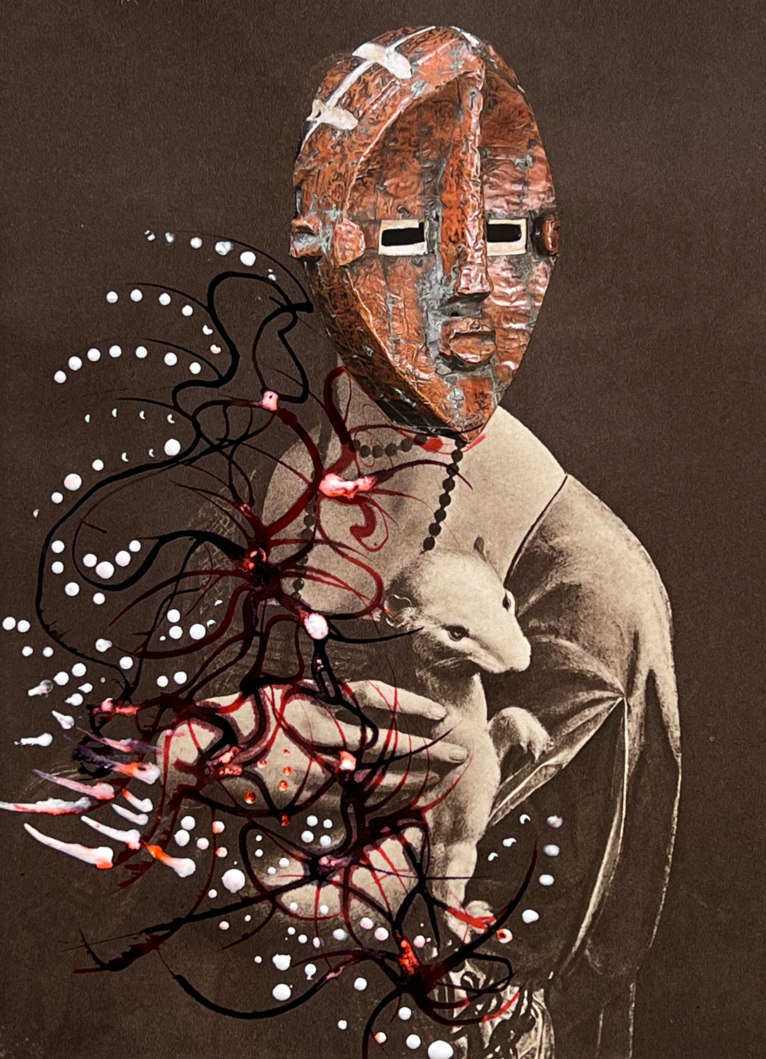 Lady with the mask - Delphine Diallo